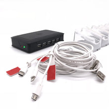 将图片加载到图库查看器，(10 Pieces/Lot ) Lightning Port Fit for Apple Sensor Alarm and Charging Security Cable With Sticker
