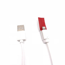 将图片加载到图库查看器，(10 Pieces/Lot ) Lightning Port Fit for Apple Sensor Alarm and Charging Security Cable With Sticker
